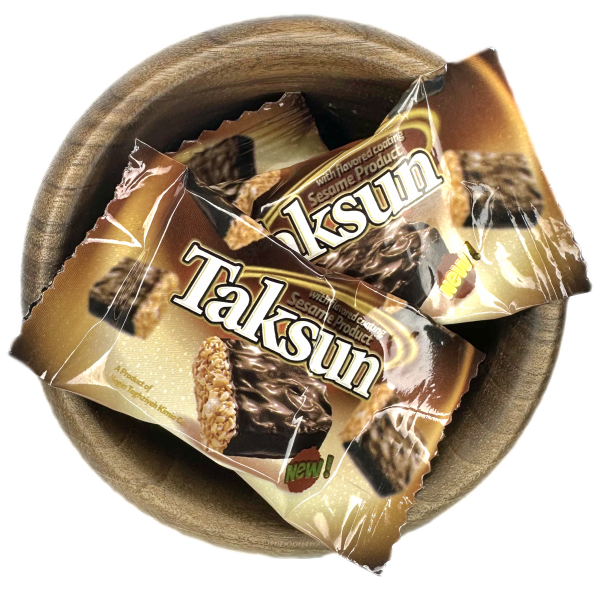 تکسان کنجدی شکلاتی
